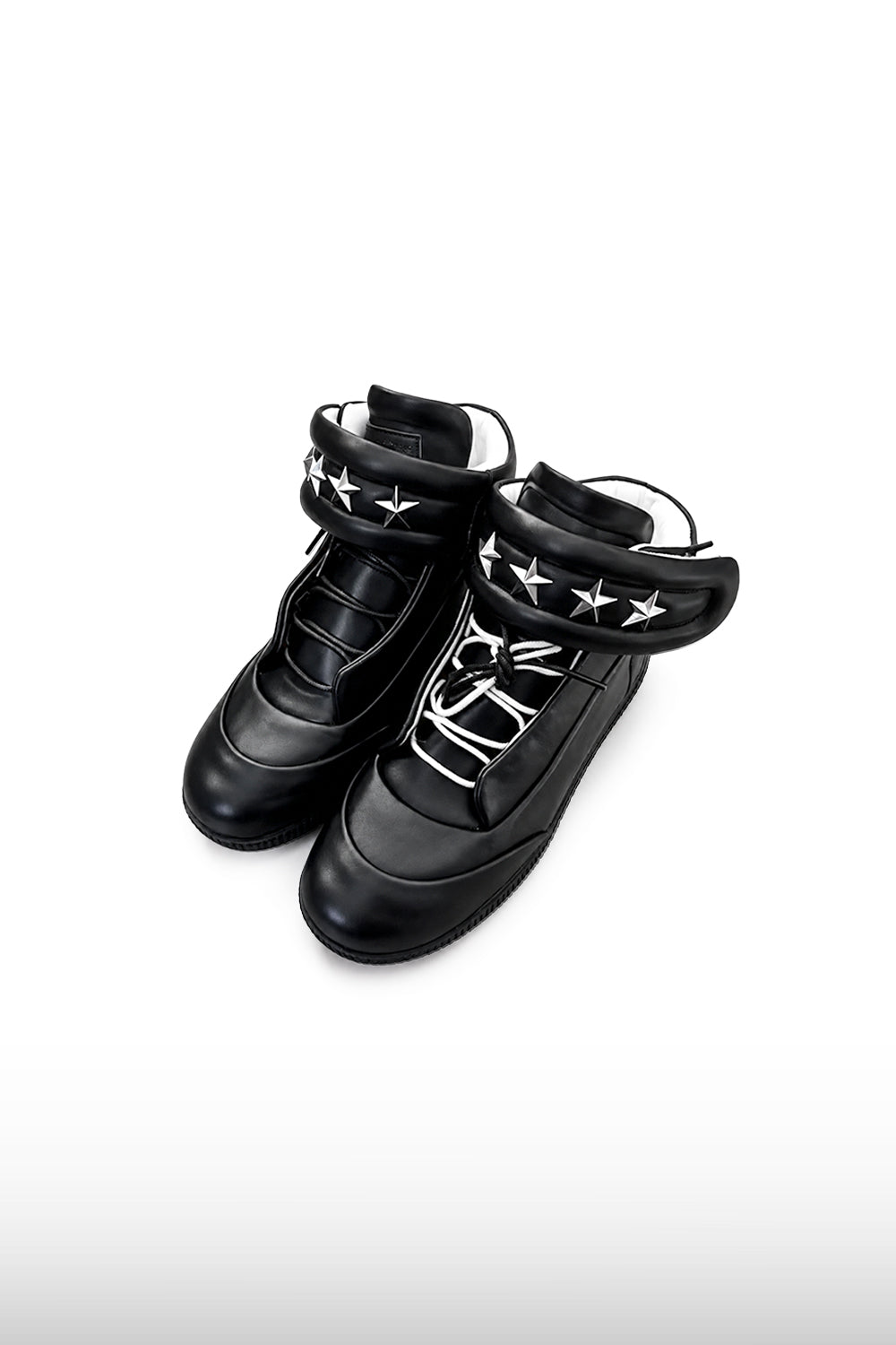 Black Star Studded Sneakers