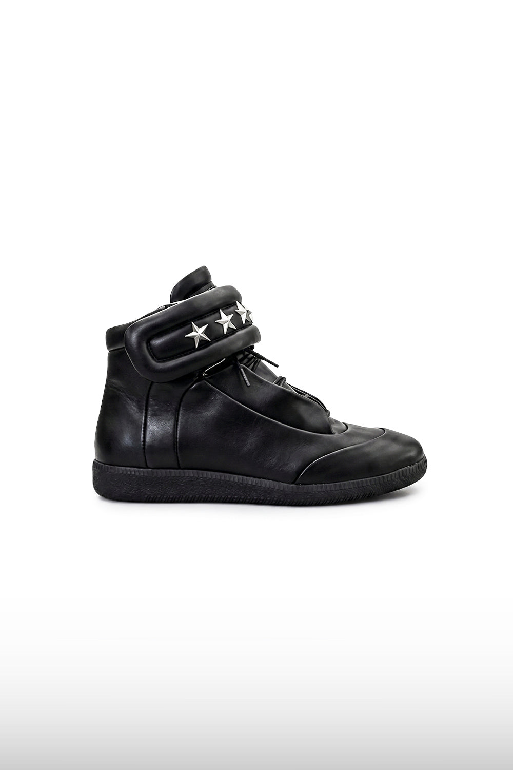 Black Star Studded Sneakers