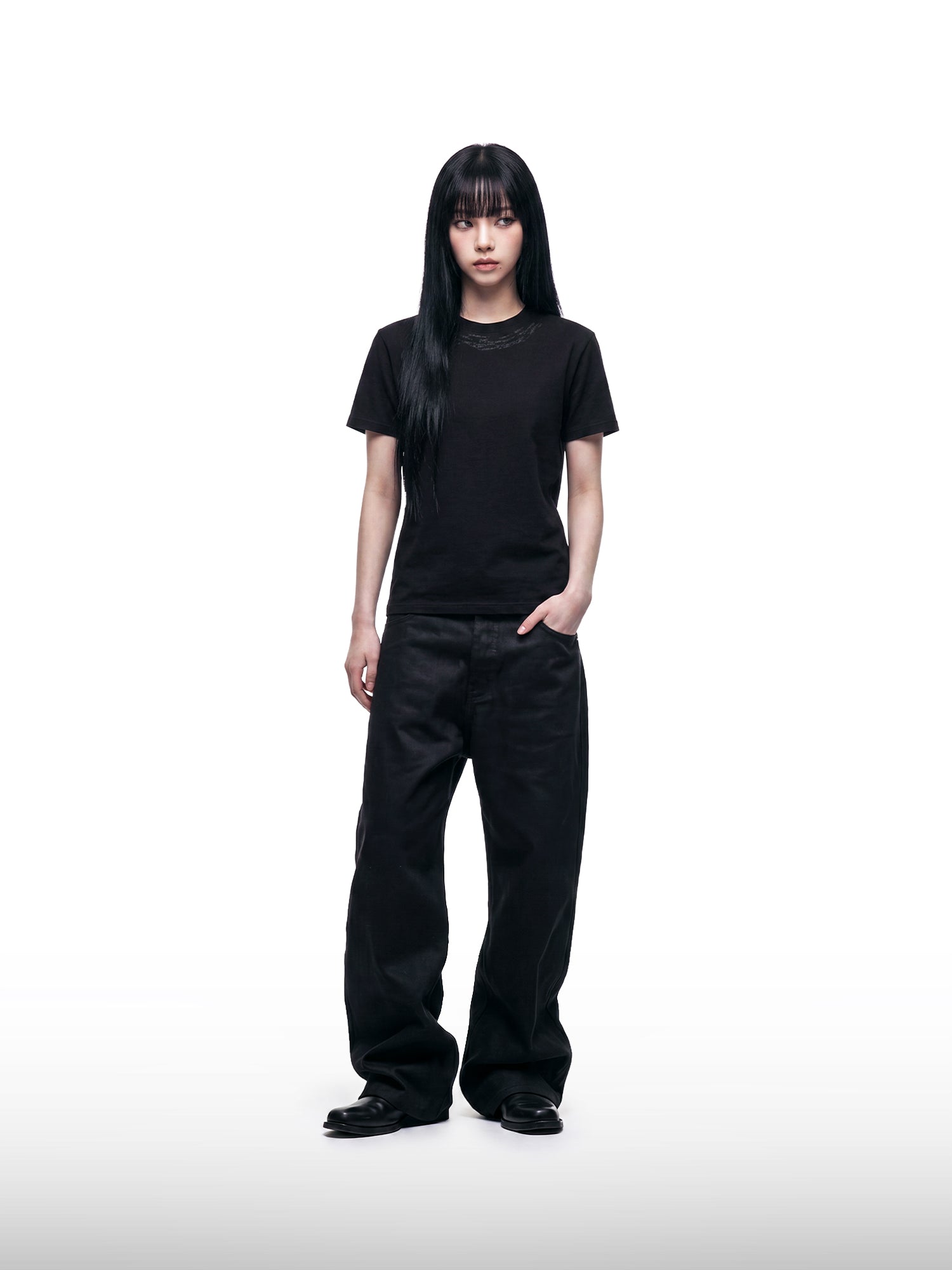 Graphic Slub Cotton Tee
