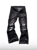 Riot Studded Flare Jeans