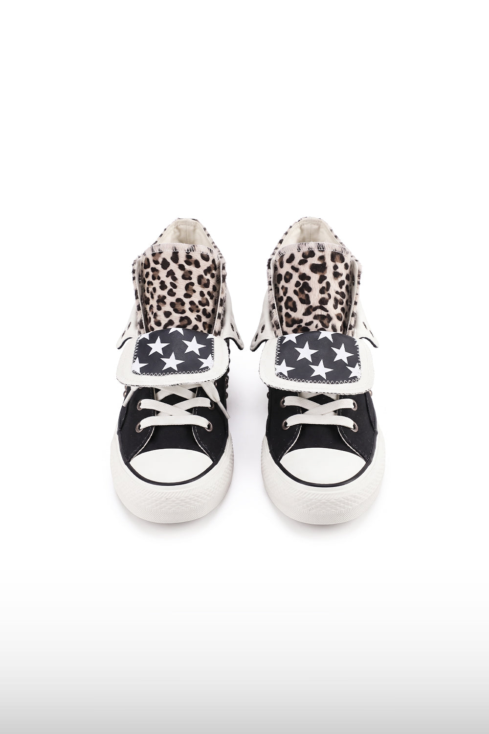 Studded Leopard High-Tops