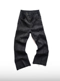 Studded Pocket Flare Jeans